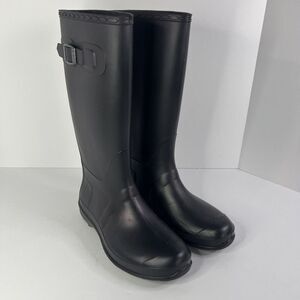 Kamik The OLIVIA Rain Boot Black Tall Women Size 9